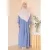 Ruffle Maxi - Cornflower